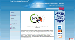Desktop Screenshot of freeyoursparetime.com